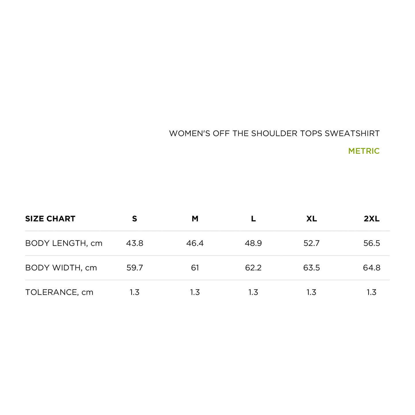 size_chart_metric